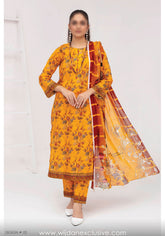 Aleezay Superior Airjet Bana Dora Lawn Collection'25 by Fatima's D-05